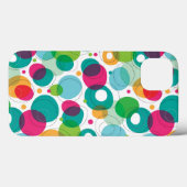 丸い泡の子パターン Case-Mate iPhoneケース (裏面 (横))