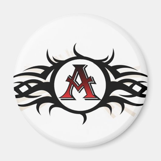 丸い磁石を食べる マグネット (正面)