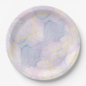 丸い紙皿でテーブルセッティングをワンランクアップ ペーパープレート (正面)