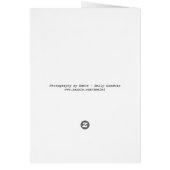 丸い紫色の花 (裏面)