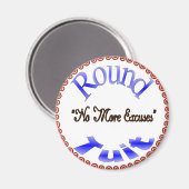 丸い縫合 マグネット (正面/裏面)