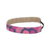 丸い花模様 アスレチックヘッドバンド (右)