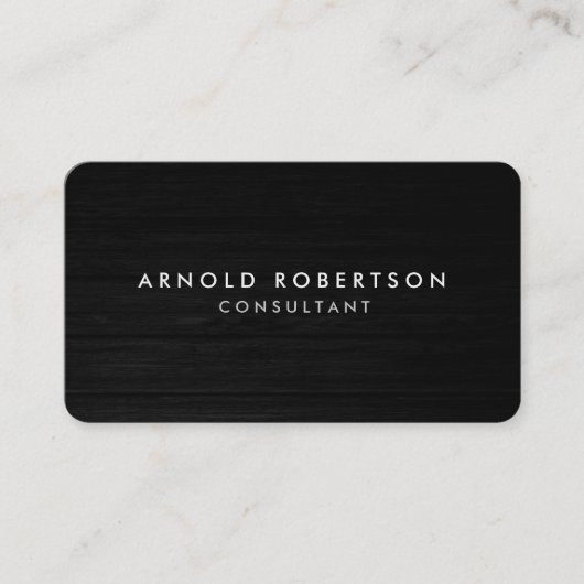 丸い角の木材プロフェッショナル名刺 名刺 (正面)