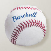 丸い野球のカスタマイズ可能なラウンド ラウンドクッション (正面)