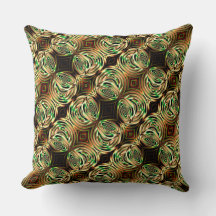 丸い金ゴールドと緑色の金属またはガラスのハンドル