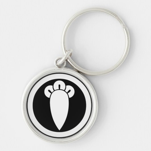 丸く閉じる キーホルダー (正面)