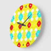 丸く ラージ壁時計 (傾斜)