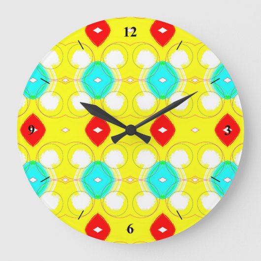 丸く ラージ壁時計 (正面)