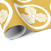 丸に三つ柏 ラッピングペーパー (ロールコーナー)