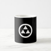 丸に三つ鱗 コーヒーマグカップ (中央)