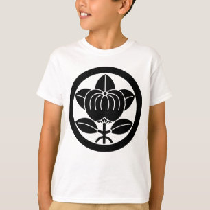 丸に三本足橘 Tシャツ