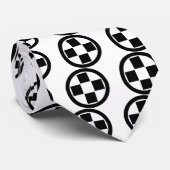 丸に四つ石 ネクタイ (ロール)