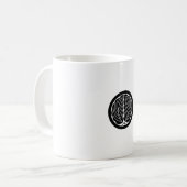 丸に抱き柏 コーヒーマグカップ (正面左)