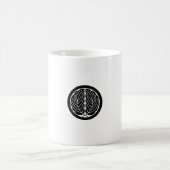 丸に抱き柏 コーヒーマグカップ (中央)