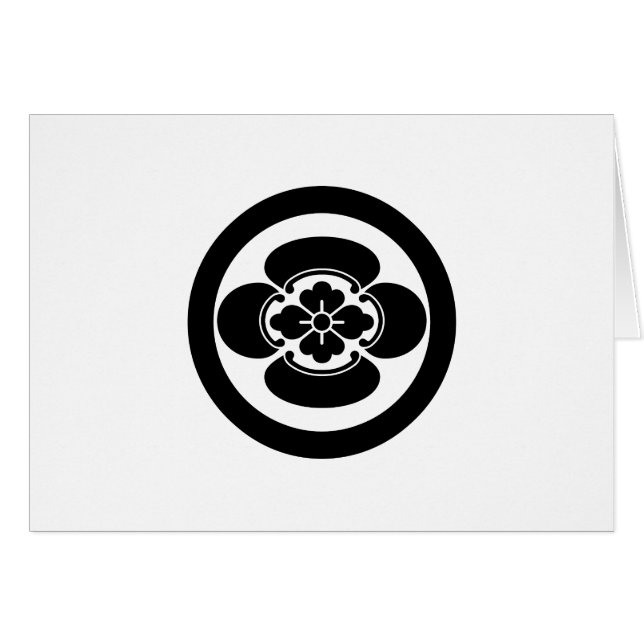 丸に木瓜 (正面横)