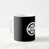 丸に木瓜 コーヒーマグカップ (正面左)