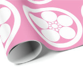 丸に梅鉢 ラッピングペーパー (ロールコーナー)