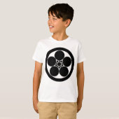 丸に梅鉢 Tシャツ (正面フル)