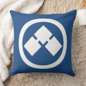 丸に榺 クッション (ブランケット)