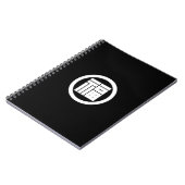 丸に福の角字 ノートブック (左側)