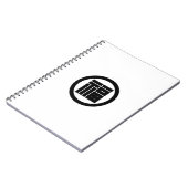 丸に福の角字 ノートブック (左側)