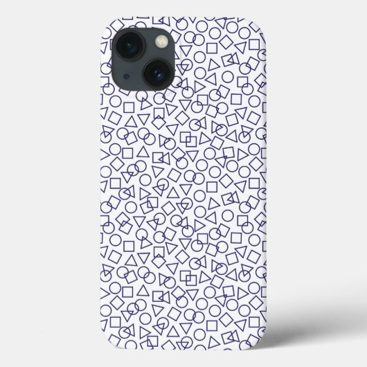 丸の三角形の四角形のケース – メイトiPhoneケース Case-Mate iPhoneケース (裏面)