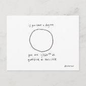 丸はがき ポストカード (正面)