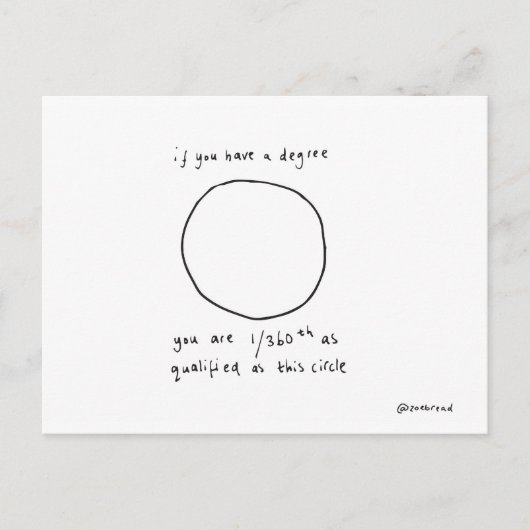 丸はがき ポストカード (正面)