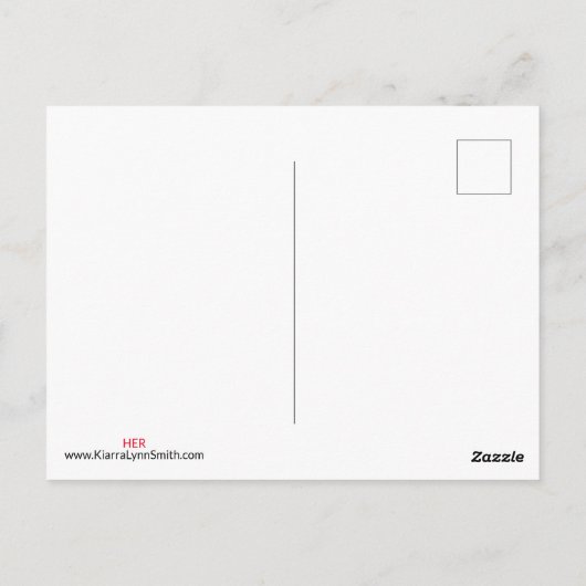 丸はがき ポストカード (裏面)