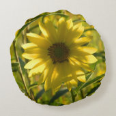 丸ひまわりグローピロー ラウンドクッション (裏面)