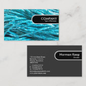 丸みエッジラベル – ビード組み合わせ 名刺 (正面/裏面)