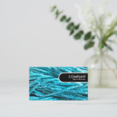 丸みエッジラベル – ビード組み合わせ 名刺 (スタンド正面)