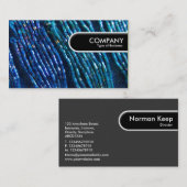 丸みエッジラベル – ビード組み合わせ 名刺 (正面/裏面)