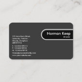 丸めエッジラベル-抽象芸術080716(7) 名刺 (裏面)