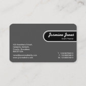 丸めエッジラベル- 120716(01) （丸みCnr） 名刺 (裏面)