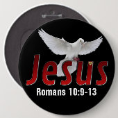 丸めボタンの固定 缶バッジ (正面&裏面)