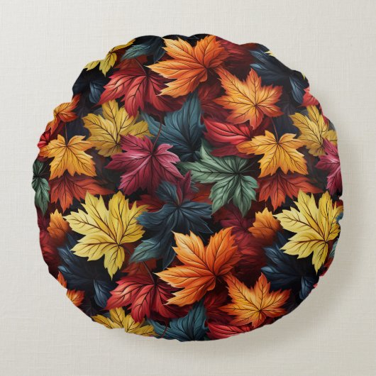 丸アクセント枕 ラウンドクッション (正面)