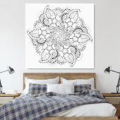 丸インスパイア要素6 キャンバスプリント (インサイチュ (寝室))