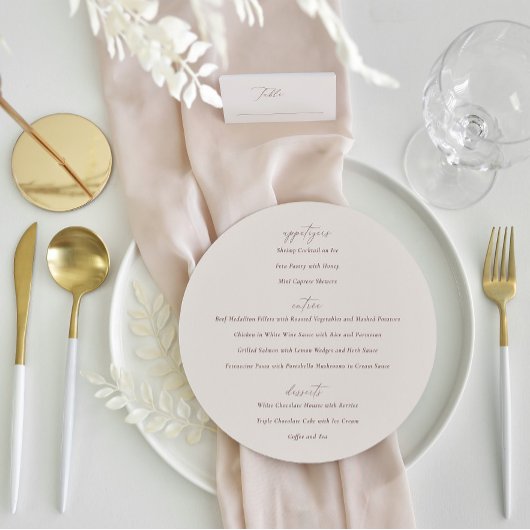 丸エレガントモダンアイボリー結婚書道 メニュー