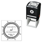 丸エレガント積ホイールのフレーム名結婚日付 セルフインキングスタンプ (インサイチュ)