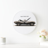 丸クラシック壁時計用の自動車イメージ ラージ壁時計 (ホーム)