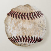 丸クール石のヴィンテージ枕 ラウンドクッション (裏面)