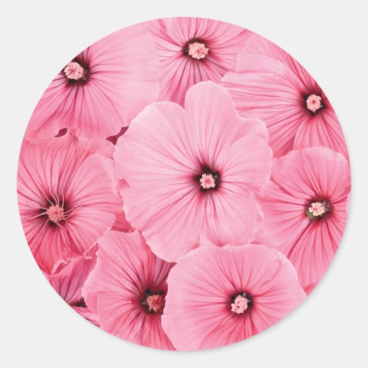 丸シール、光沢、大きく、幸せなシードラッピング ラウンドシール (正面)