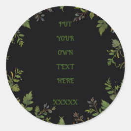 丸パーソナライズされたい ラウンドシール