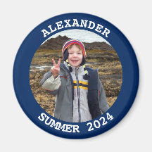 丸パーソナライズされた家族写真海軍