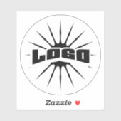 丸ビニ澄んルビジネスのロゴブランドウォーターボトル シール (シート)