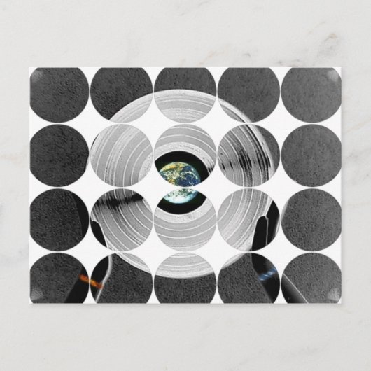 丸フォトポストカード ポストカード (正面)