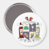 丸ボタン マグネット (正面/裏面)