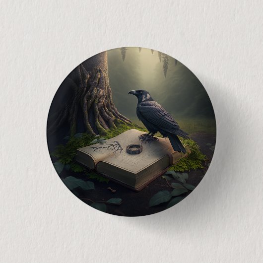 丸ボタン、標準、2 1/4インチ 缶バッジ (正面)