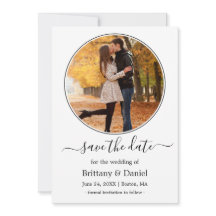 丸モダンエレガント写真フレーム